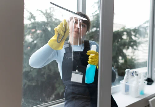 Nettoyage de vitres intérieures et extérieures à Roncey